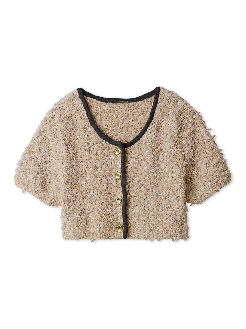 Amazon | [スナイデル] ファンシーヤーンジャケットカーデ SWNT252119